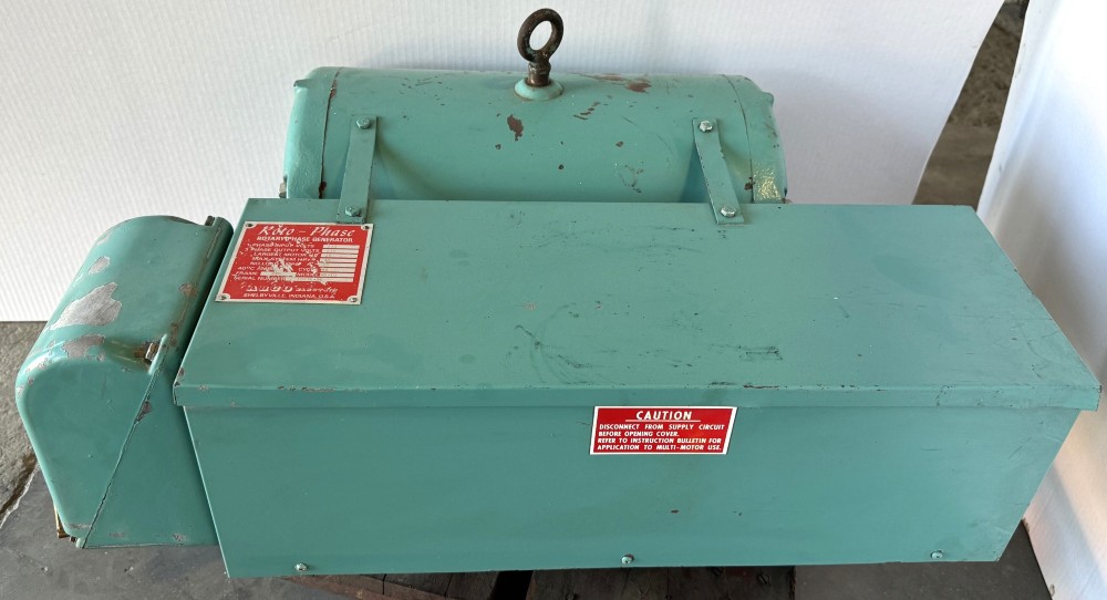 Roto-Phase Phase Converter HD-10, 10 HP Largest Motor, 45 HP Total, 230 Volt - Image 4