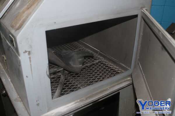 42" x 24" x 23" Econoline #42-24, blast cabinet, 17" x 11" side door openinbg, 22' x 10" sight window - Image 5