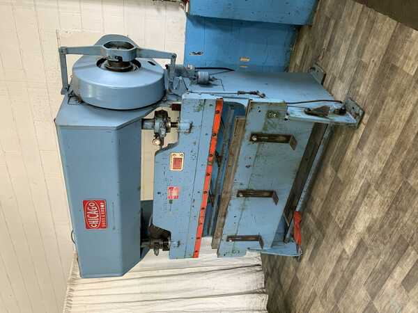 45 Ton, Dreis & Krump #56-A, press brake, 6' overall, 62" between housing, 2" stroke, 6" throat, 1.5 HP, 40 - Image 1