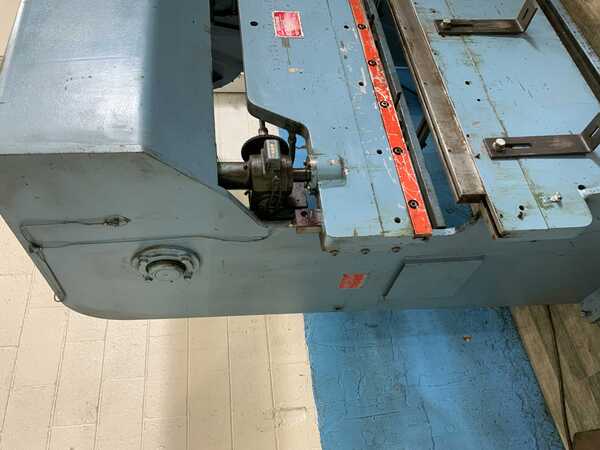45 Ton, Dreis & Krump #56-A, press brake, 6' overall, 62" between housing, 2" stroke, 6" throat, 1.5 HP, 40 - Image 3