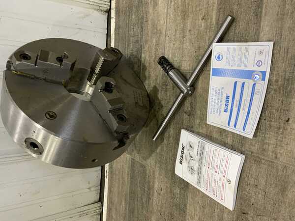 12" Bison #3205-12", 3-jaw chuck, brand new, 2019 - Image 1