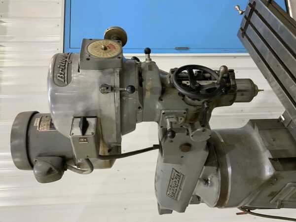 Bridgeport #Series-I, ram type vertical mill, 9" x42" table, 1.5 HP, 1 shot lube, R8 taper - Image 5