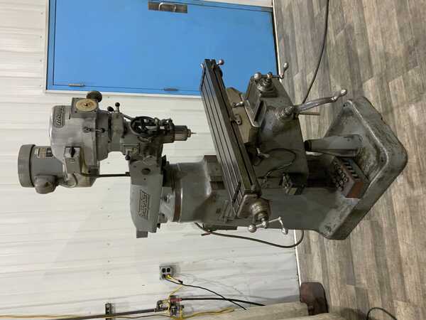 Bridgeport #Series-I, ram type vertical mill, 9" x42" table, 1.5 HP, 1 shot lube, R8 taper - Image 9