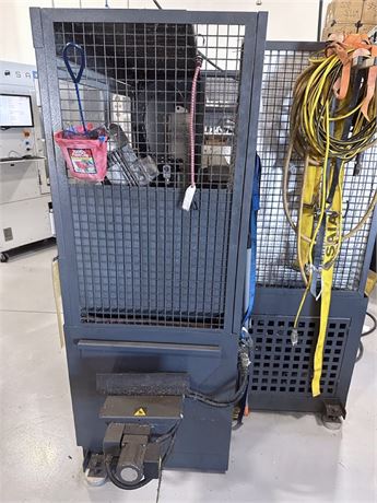 9" x 9" Hydmech #H-230A, horizontal band saw, 9' 8" x 1" blade, 50-350 SFM, 2200 lb., 240 V., 2013 - Image 4