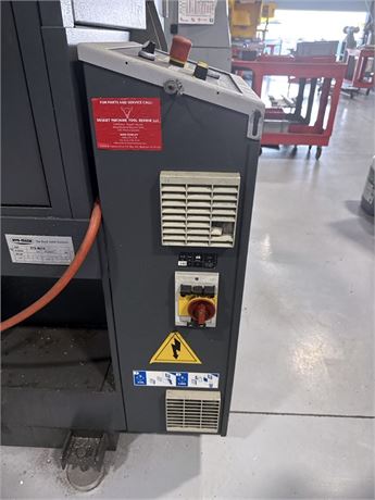 9" x 9" Hydmech #H-230A, horizontal band saw, 9' 8" x 1" blade, 50-350 SFM, 2200 lb., 240 V., 2013 - Image 5