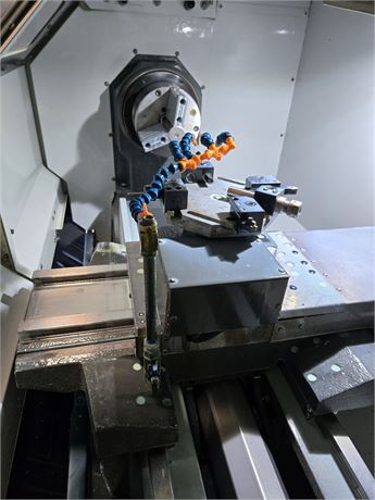 Haas #TL-1, CNC lathe, 20" swing, 11" cross slide, 8" chuck, 8" X, 30" Z, 10 HP, 1800 RPM, 8 turret, 2018 - Image 4