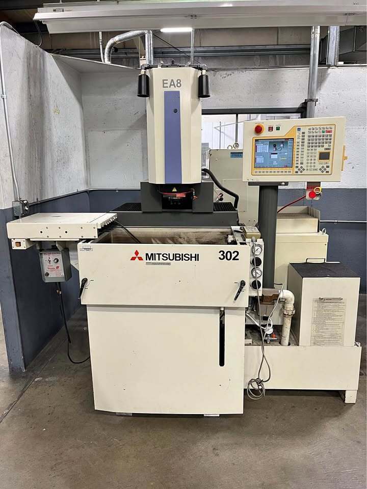 Mitsubishi #EA8, Ram Type Electrical Discharge Machine Sinker, C-Axis, electromagnetic chuck, tool changer - Image 1