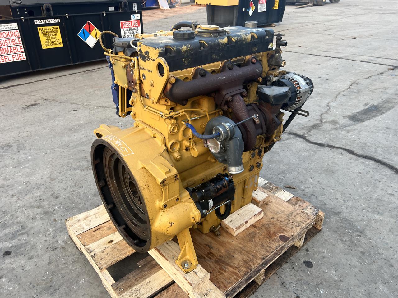 130 HP Caterpillar #C4.4, Industrial Diesel Engine, 11.5" flywheel, 8500 hours, 2013 - Image 4