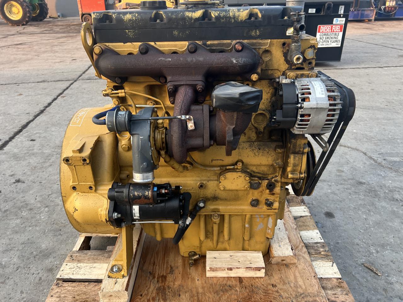 130 HP Caterpillar #C4.4, Industrial Diesel Engine, 11.5" flywheel, 8500 hours, 2013 - Image 5