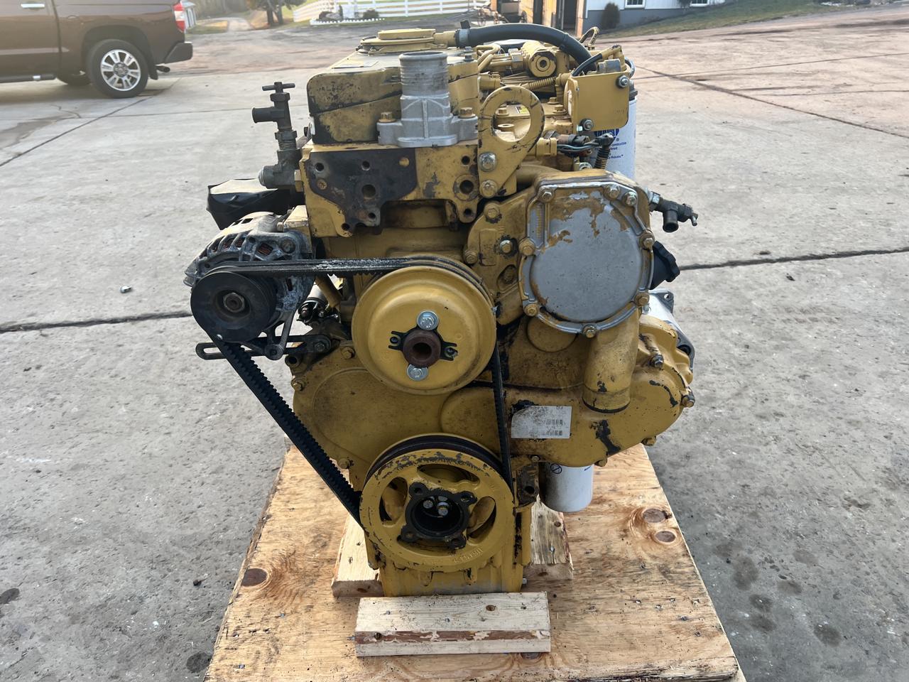 130 HP Caterpillar #C4.4, Industrial Diesel Engine, 11.5" flywheel, 8500 hours, 2013 - Image 7