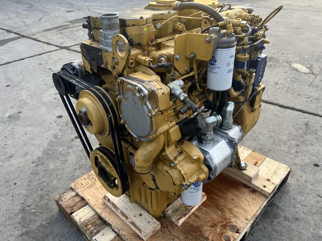 130 HP Caterpillar #C4.4, Industrial Diesel Engine, 11.5" flywheel, 8500 hours, 2013 - Image 8
