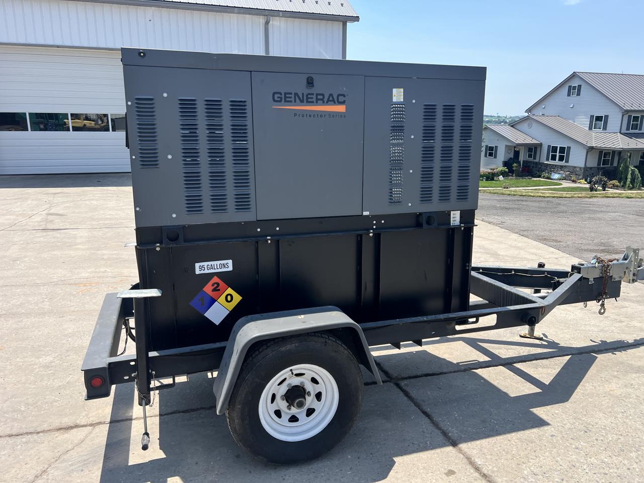 15 KW Generac #G0097440, Diesel Generator Set, 120/240 Volts, 1800 RPM, circuit breaker, sound attenuated - Image 4
