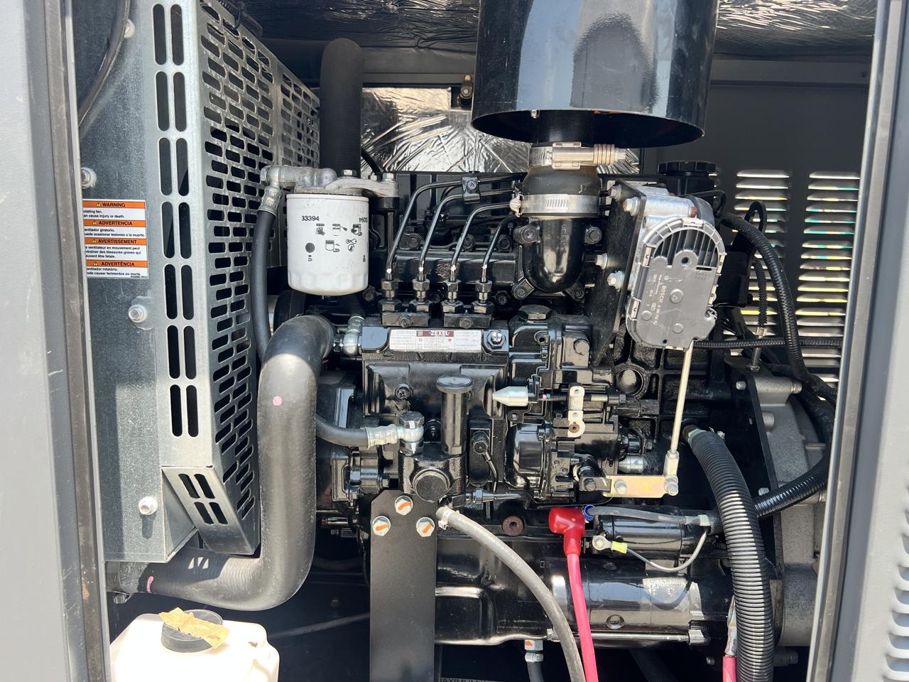 15 KW Generac #G0097440, Diesel Generator Set, 120/240 Volts, 1800 RPM, circuit breaker, sound attenuated - Image 9
