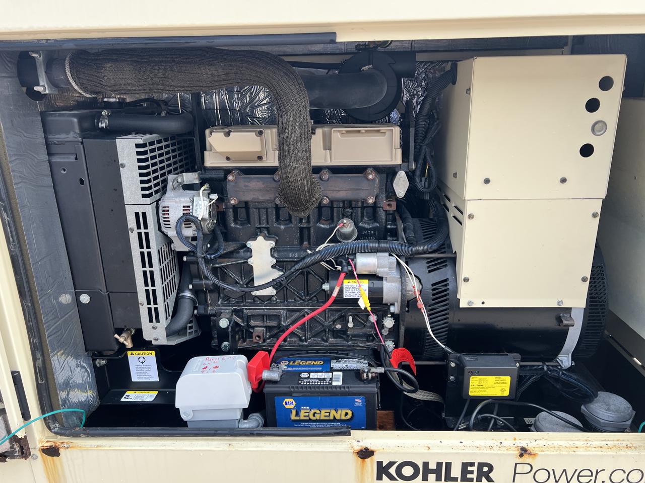 20 KW Kohler #20REOZK, Diesel Generator Set, 120/208 Volts, 1800 RPM, circuit breaker, sound attenuated - Image 6