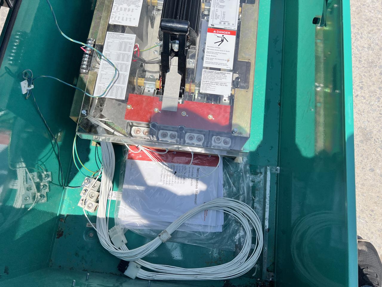 300 Amp. Cummins/Onan #OTPCC-1619634, Automatic Transfer Switch, 480 Volts, 4 pole, NEMA 1 enclosure, 3PH - Image 10