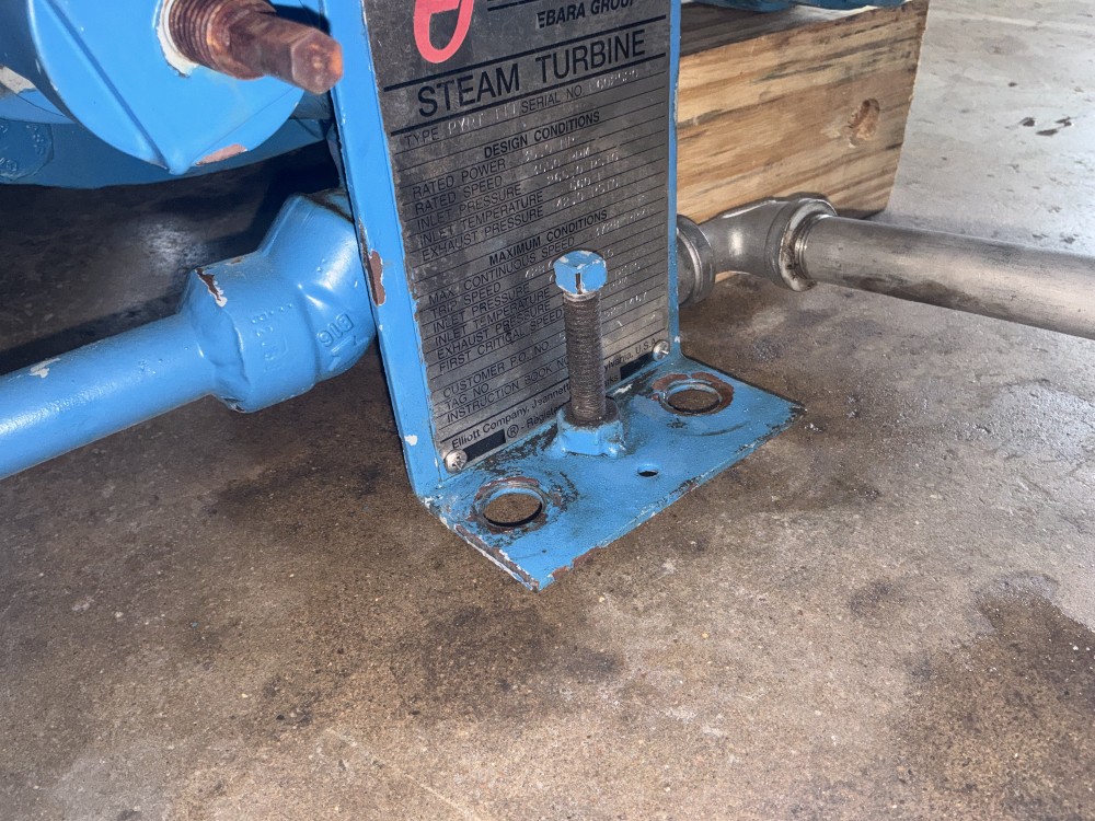 Elliott PYRT III, 35 HP, 750°F, S/N: 1602520 - Image 1