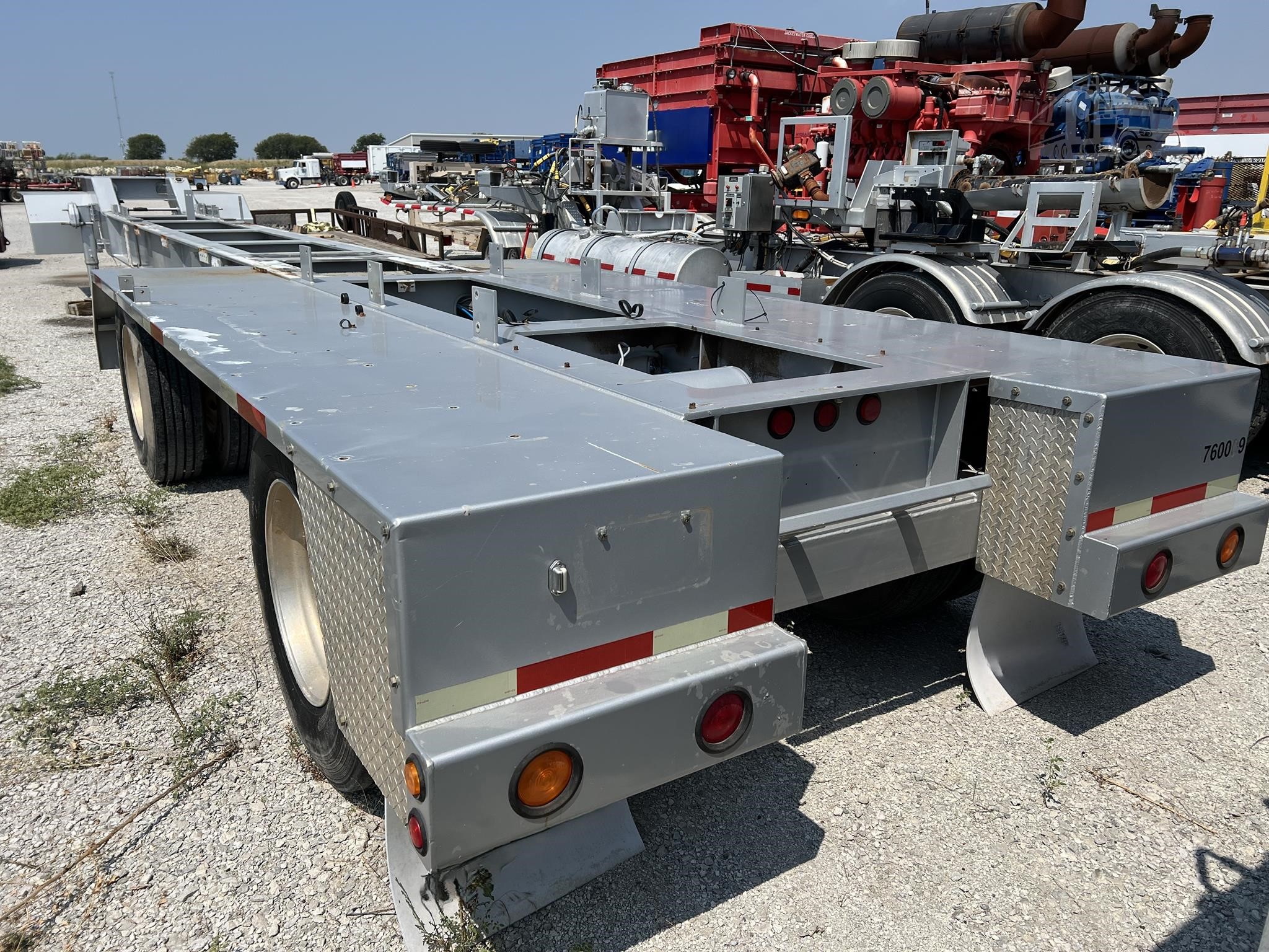 Mertz #23030189, 50' I-beam trailer, tandem spread axle, air ride suspension, 98" x 50', 2008 - Image 1