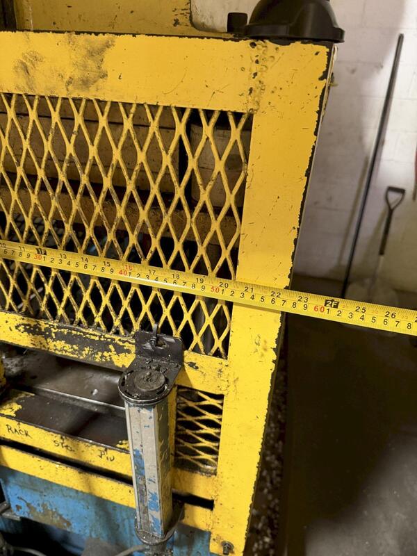 100 Ton, Rousselle/Heim #10B80, double crank gap frame press - Image 3