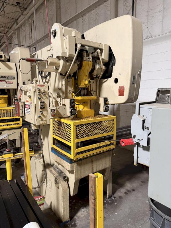 60 Ton, Bliss #C-60, OBI press (2 available) - Image 1