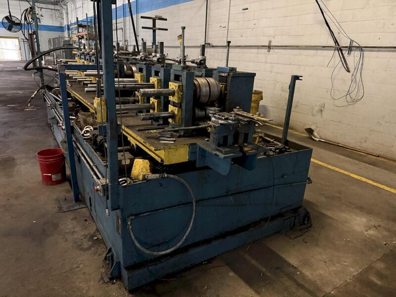 12 Stand, Ardcor #F-10, rollformer, 2.5" arbor, 12" rollspace, stud mill/rollforming line - Image 1
