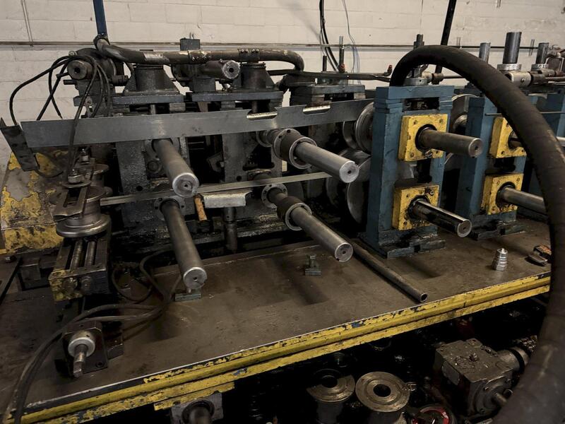 12 Stand, Ardcor #F-10, rollformer, 2.5" arbor, 12" rollspace, stud mill/rollforming line - Image 8