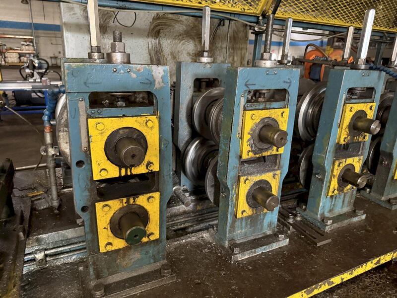 12 Stand, Bradbury, rollformer, 2" arbor, 12" rollspace, stud mill rollforming line - Image 5