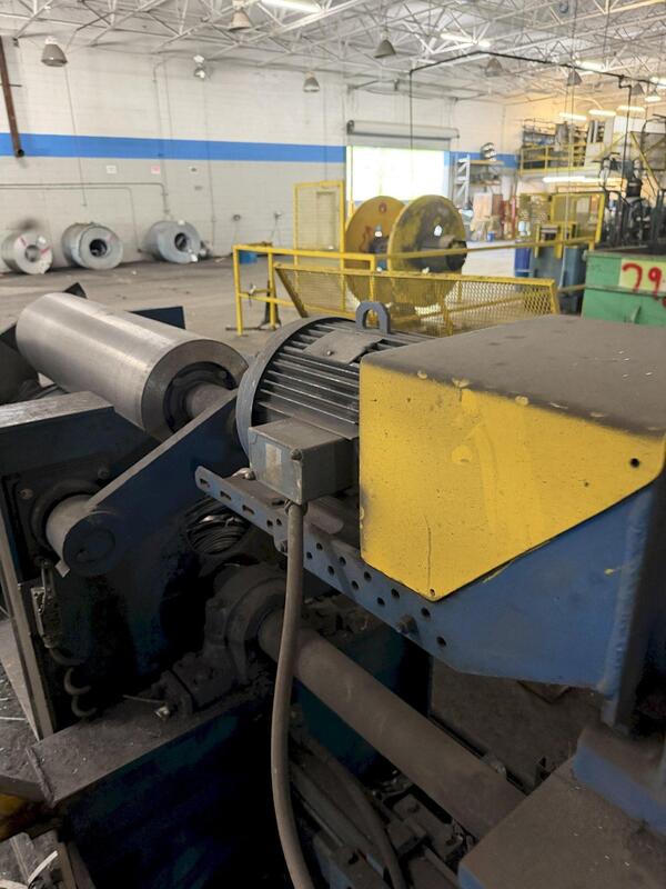 1" x .117" Wean, motorized scrap winder coiler - Image 6