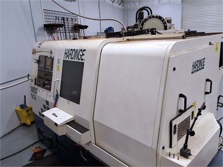 Hardinge #Quest-8/51, CNC lathe, 20.4" swing, 8" chuck, 2" bar, 14" diameter x 24" length, 4200 RPM, 20 HP - Image 3