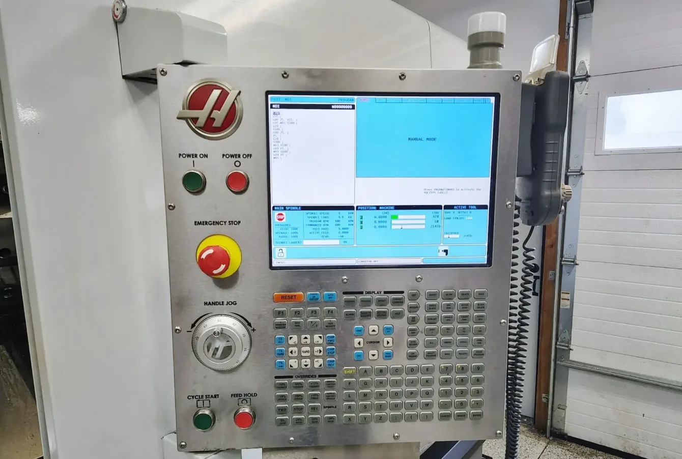 Haas #ST-40, CNC Lathe, 34.5" swing, 44" between centers, 25.5" turning diameter, 15" chuck, 2400 RPM - Image 6