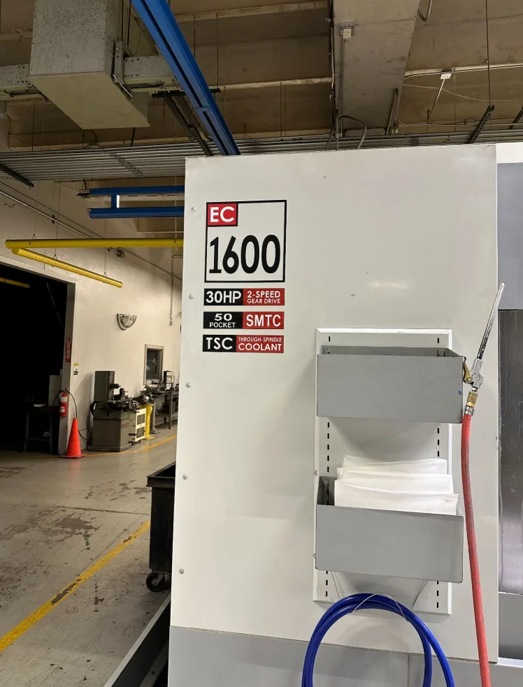 Haas #EC-1600-4AX, CNC Horizontal Machining Center, 64" X, 50" Y, 32" Z, 36" x 36" pallet, 30 HP, 7500 RPM - Image 10
