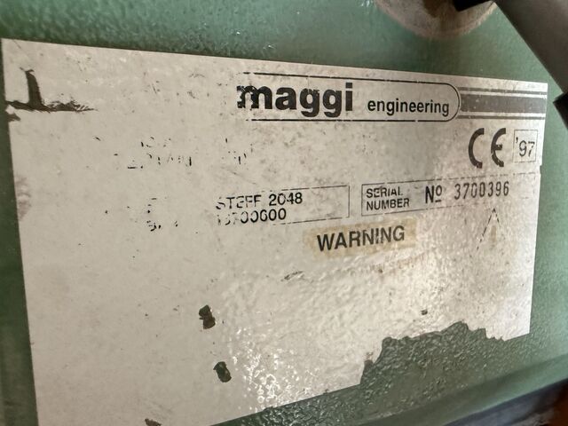 Northfield, Heavy-Duty Single Spindle Shaper, 1 HP feeder, Maggi Steff 2048 power feeder, 8 forward/reverse - Image 3