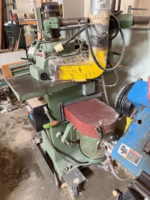 Northfield, Heavy-Duty Single Spindle Shaper, 1 HP feeder, Maggi Steff 2048 power feeder, 8 forward/reverse - Image 6