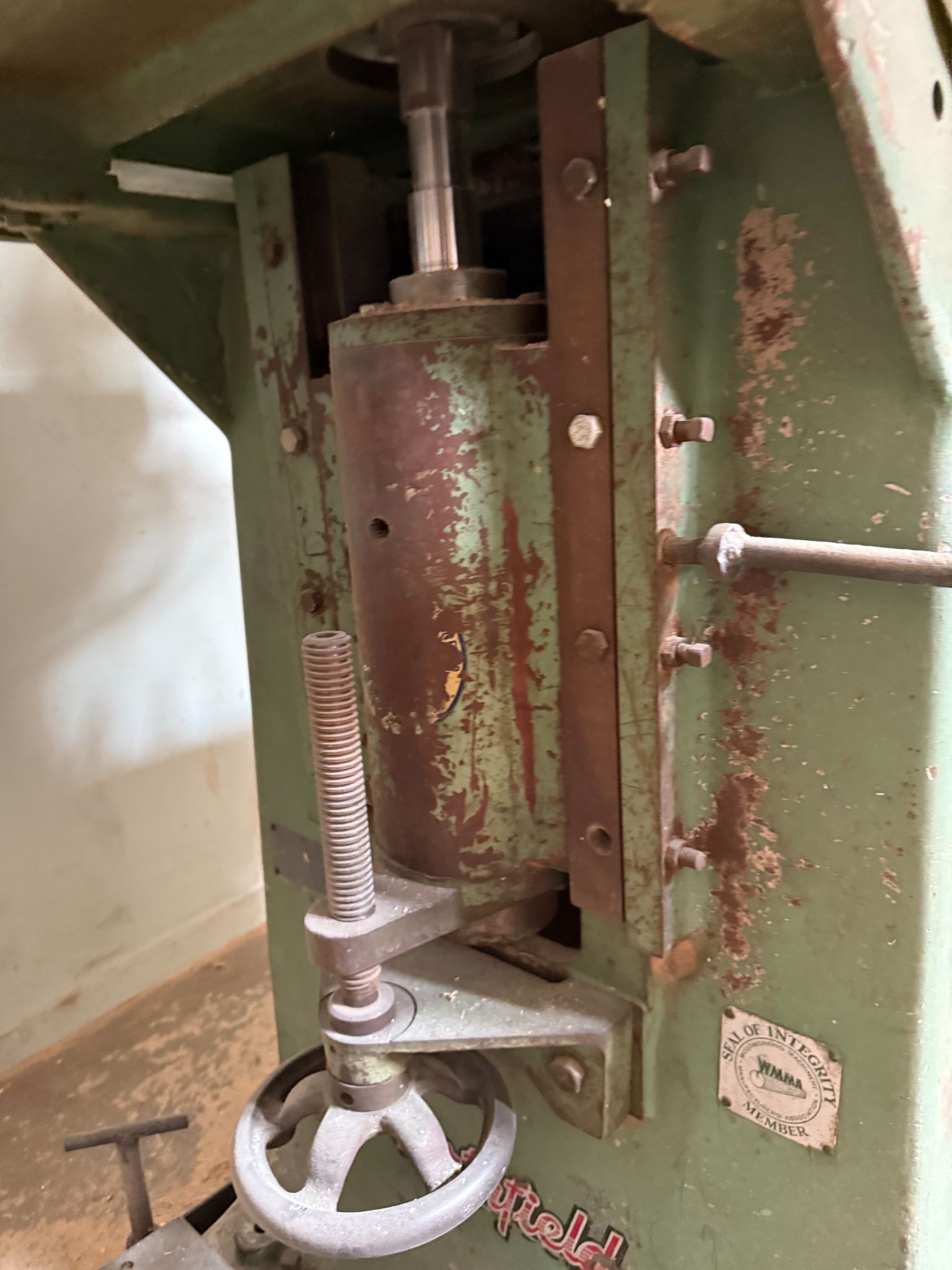 Northfield, Heavy-Duty Single Spindle Shaper, 1 HP feeder, Maggi Steff 2048 power feeder, 8 forward/reverse - Image 7