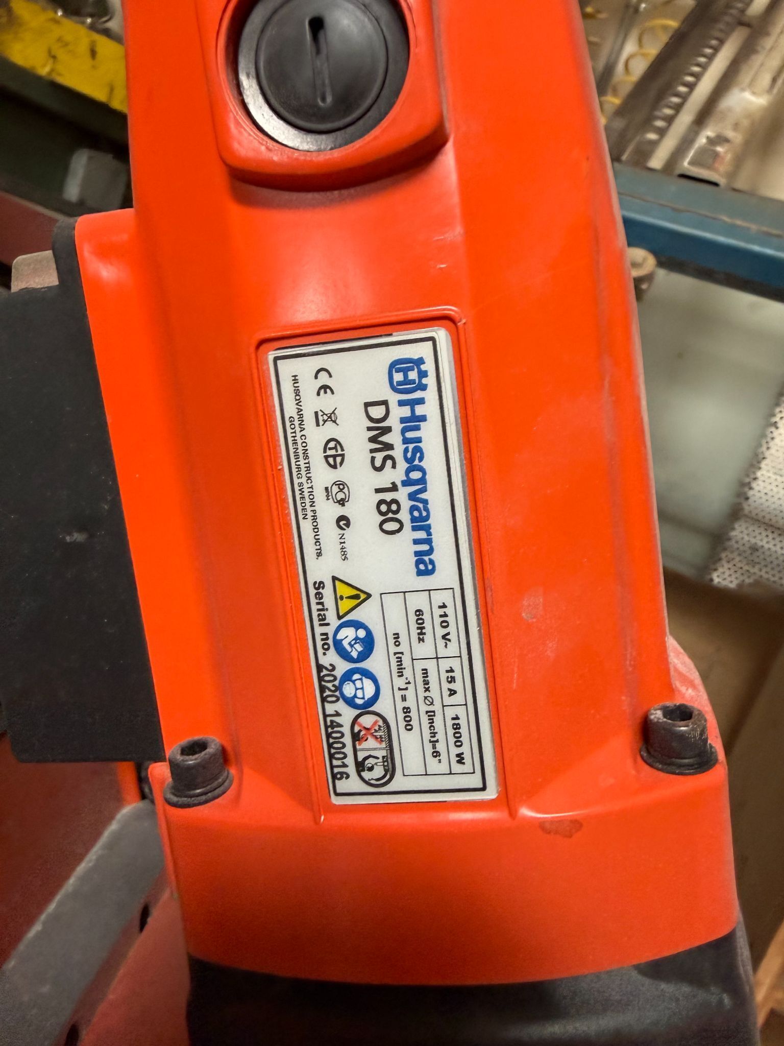 Husqvarna #DMS-180, Diamond Core Drilling Rig, 2.4 HP, 6" max. core diameter - Image 2
