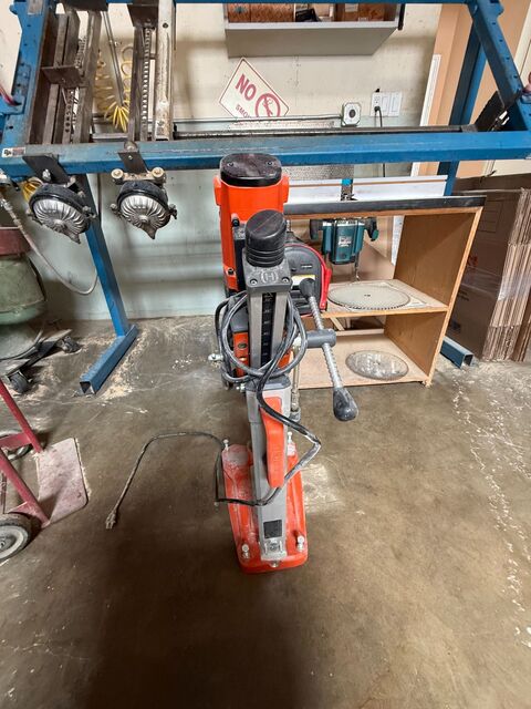 Husqvarna #DMS-180, Diamond Core Drilling Rig, 2.4 HP, 6" max. core diameter - Image 5