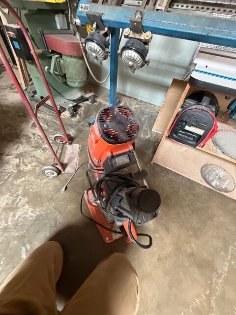 Husqvarna #DMS-180, Diamond Core Drilling Rig, 2.4 HP, 6" max. core diameter - Image 6