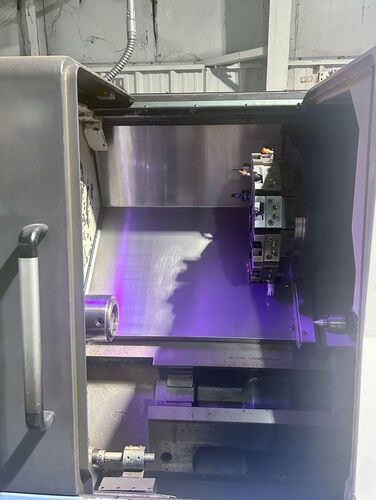 Daewoo Doosan #PUMA-240MC, cnc lathe, 21.7" swing, 11.4" diameter x 19.7" L max, 10" chuck, 3" bar, 3.4" - Image 3