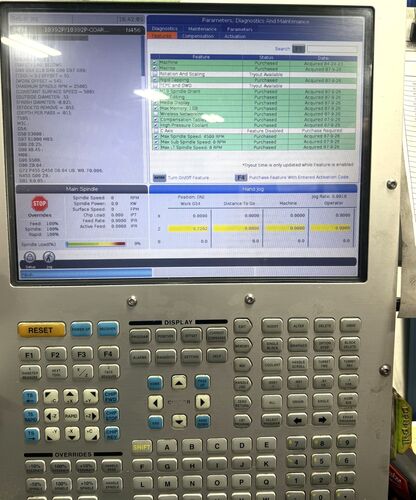 Haas #ST-30, cnc lathe, 31.7" swing, 15" diameter x 32.5" L max, 10" chuck, 3" bar, 3.5" bore, 30 HP, 3400 - Image 7