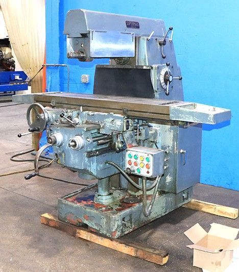 Supermax #YC-2H, Horizontal Mill, 51" x 11" table, 1300 RPM, 5 HP, 1982 - Image 2