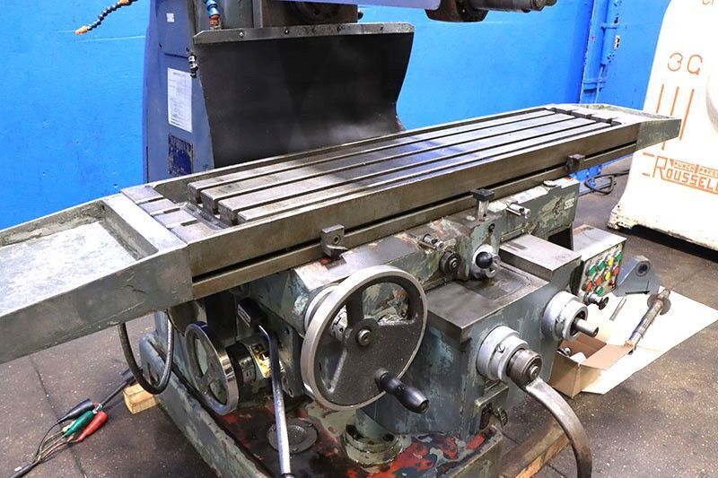 Supermax #YC-2H, Horizontal Mill, 51" x 11" table, 1300 RPM, 5 HP, 1982 - Image 4