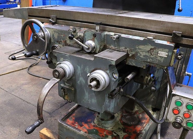 Supermax #YC-2H, Horizontal Mill, 51" x 11" table, 1300 RPM, 5 HP, 1982 - Image 6