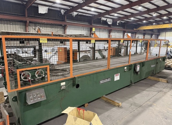 14 Stand Bradbury #320, R Panel Roll Forming Line, 80-200 FPM, 60 HP, 2009 - Image 6