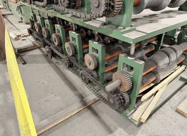14 Stand Bradbury #320, R Panel Roll Forming Line, 80-200 FPM, 60 HP, 2009 - Image 10