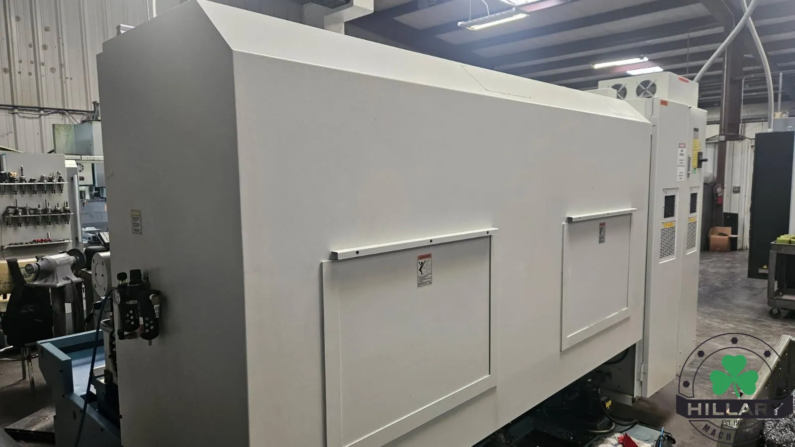 Trak #TRL-3060RX, CNC lathe, 33" swing, 6.3" bar, 60" centers, Chip Conv., tailstock, tooling, ProtoTrak - Image 5