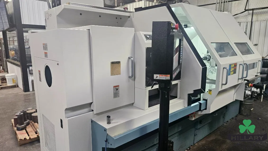 Trak #TRL-3060RX, CNC lathe, 33" swing, 6.3" bar, 60" centers, Chip Conv., tailstock, tooling, ProtoTrak - Image 9