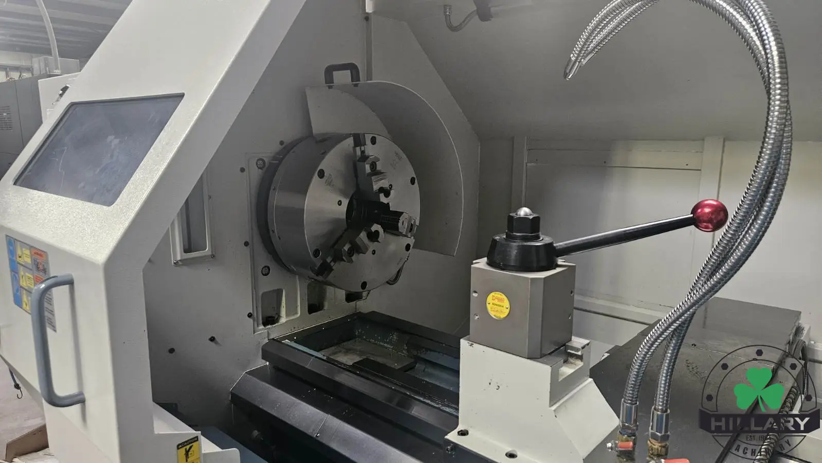 Trak #TRL-3060RX, CNC lathe, 33" swing, 6.3" bar, 60" centers, Chip Conv., tailstock, tooling, ProtoTrak - Image 10