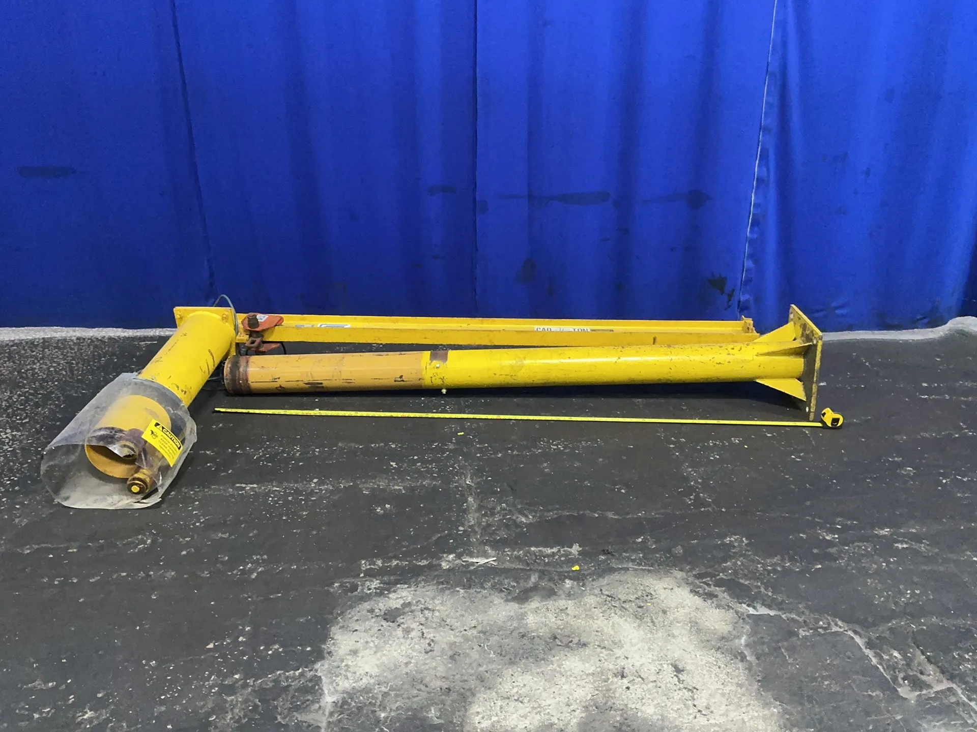 1/4 Ton, Contrx Jib Crane, 8' Span, 15" Column Width, 8' H.U.B. - Image 3