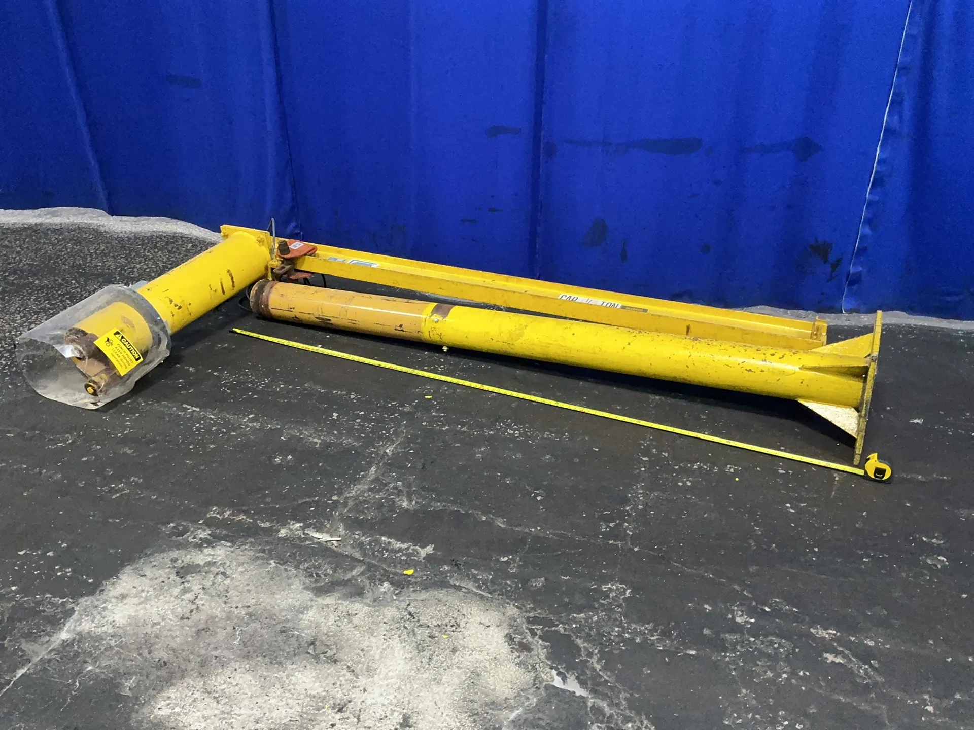 1/4 Ton, Contrx Jib Crane, 8' Span, 15" Column Width, 8' H.U.B. - Image 4