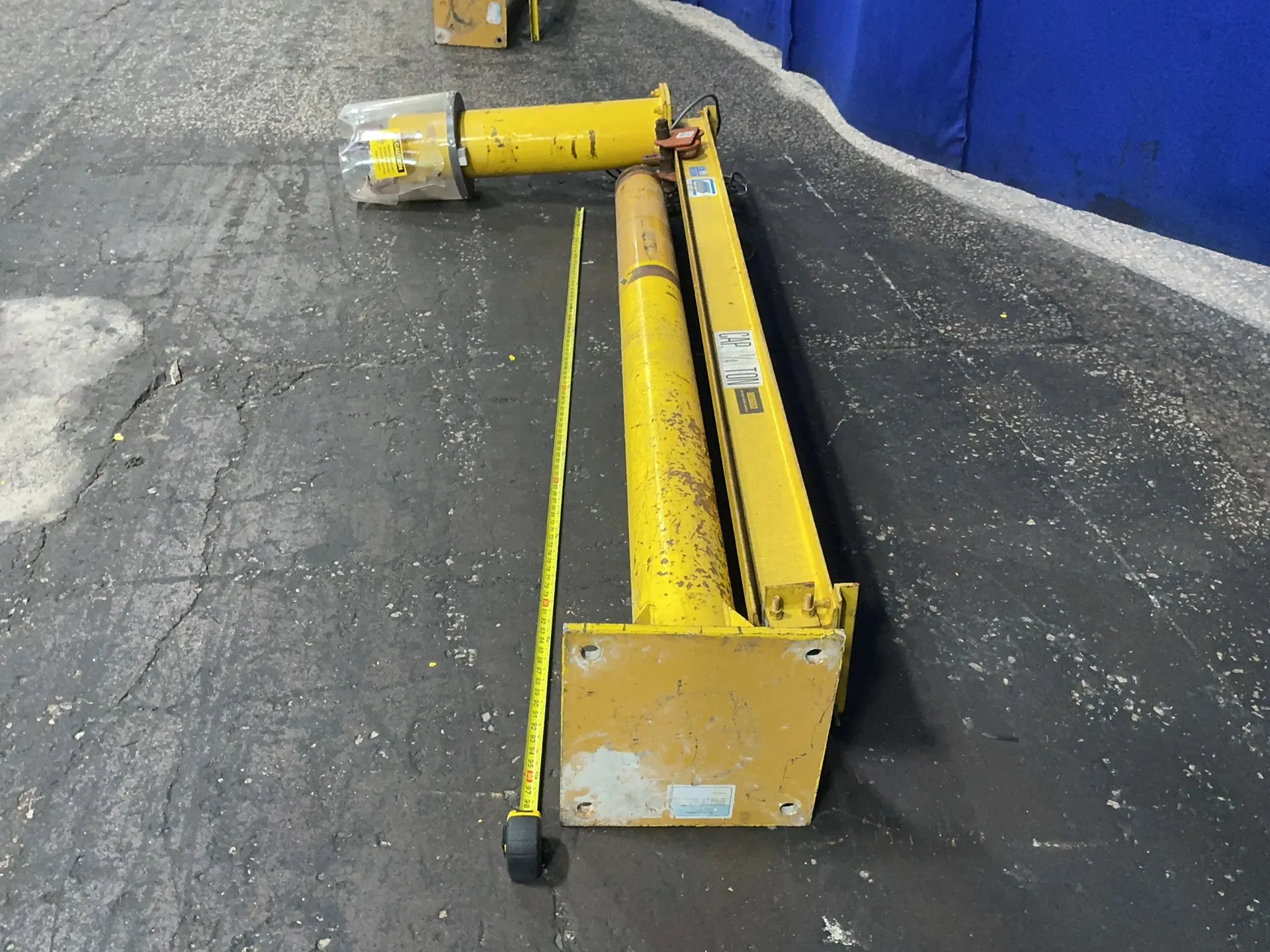 1/4 Ton, Contrx Jib Crane, 8' Span, 15" Column Width, 8' H.U.B. - Image 6