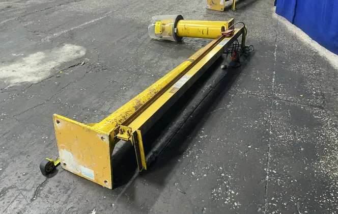 1/4 Ton, Contrx Jib Crane, 8' Span, 15" Column Width, 8' H.U.B. - Image 7